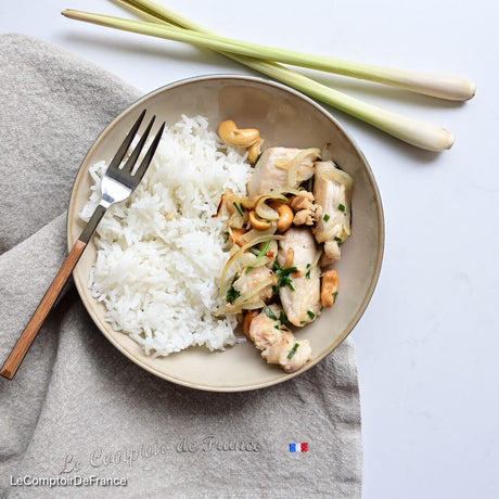 Poulet à la citronnelle recette