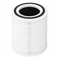 Nispira 3-In-1 True HEPA Filter Compatible with  Levoit Air Purifier Core 400S, Core 400S-RF