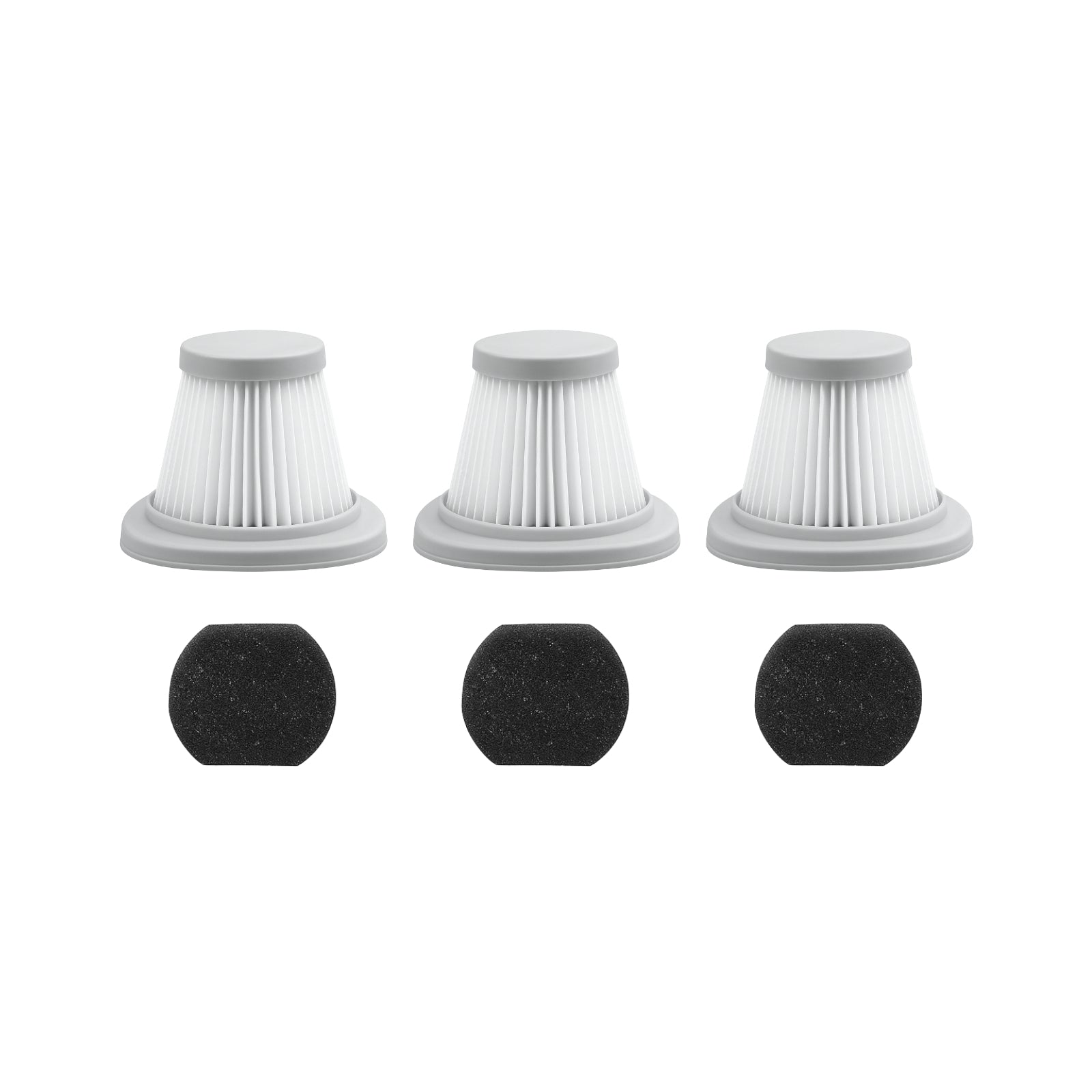 Nispira HEPA Filter Replacement Compatible with Xiaomi Deerma DX118C DX128C Handheld Portable Vacuum Cleaner