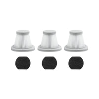 Nispira HEPA Filter Replacement Compatible with Xiaomi Deerma DX118C DX128C Handheld Portable Vacuum Cleaner