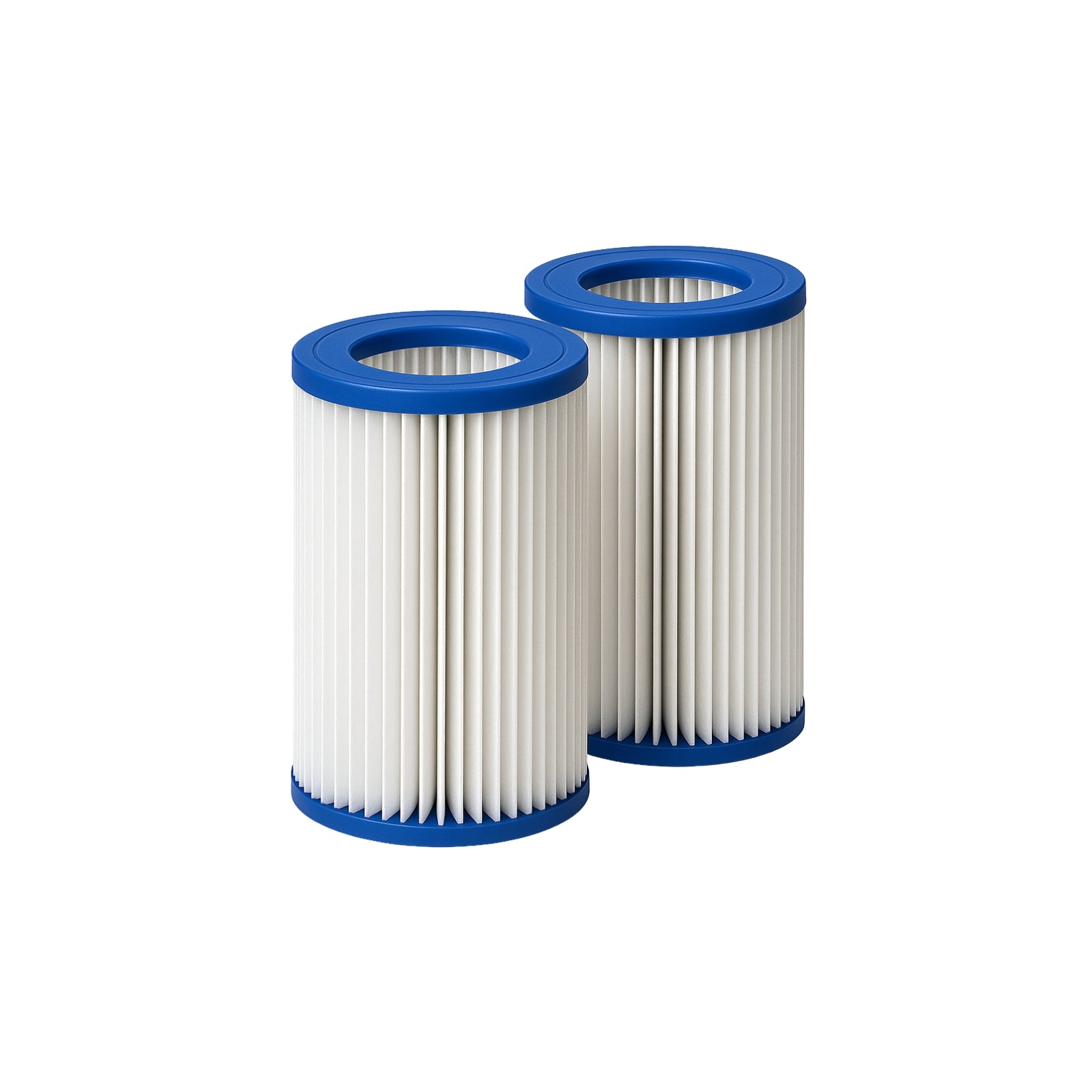 Nispira Pool Filter Replacement Compatible with Bestway Flowclear Hot Tubs Type II Cartridge Lay Z Spa Filter Pump 58094 530-800 Gal.