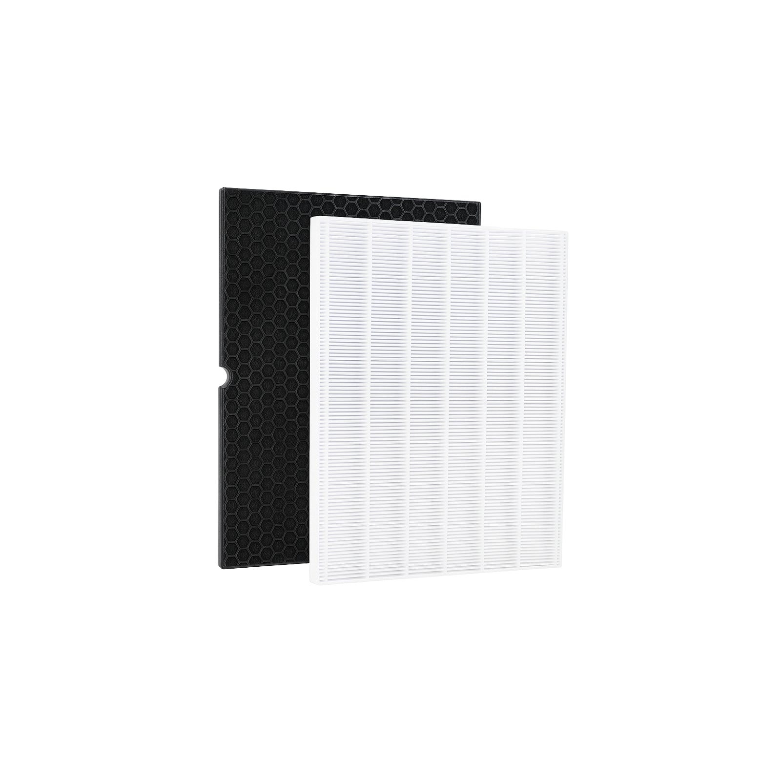 Nispira Filter H: True HEPA + Activated Carbon Set for Winix Air Purifier 5500-2, AM80 (Replaces 116130)