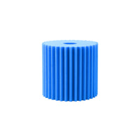 Nispira 506B Foam Dust Filter Replacement for Electrolux Centralux Aerus Central Vacuum 1561,1569,1580,1584,1590,1590A E130 Series, E177A Blue Scalloped
