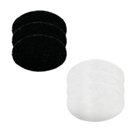 Nispira FDM2201BR Charcoal Oil Vapor Air Fryer Replacement Filters for OVENTE 2 Liter Electric Deep Fryer
