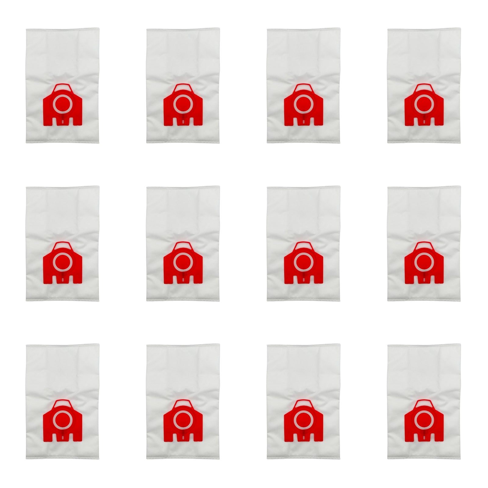 Nispira 3D Airclean FJM Vacuum Cleaner Bags Compatible with Miele Compact C1, Compact C2, Complete C1, S241, S290, S300i, S500, S700, S4, S6 Series, Part 10123220