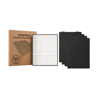 Nispira Large True HEPA + Carbon Filter for Whirlpool Whispure AP510, AP530, AP450 (Replaces 1183054K)