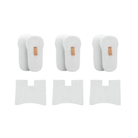 Nispira HZ602 Vacuum Foam Filter Set Compatible with Shark HZ2000, HZ2002 HZ702, HS152AMZ, HZ602, HZ251, HH202, HH205, HZ2003C, UV580, QS2000QBK, QS2000QBL, QS2000QCP, QS2000QGN, QS2000QRD, XFFKHZ2000
