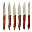 Coffret 6 couteaux UBAC bois d'amourette - PERCEVAL