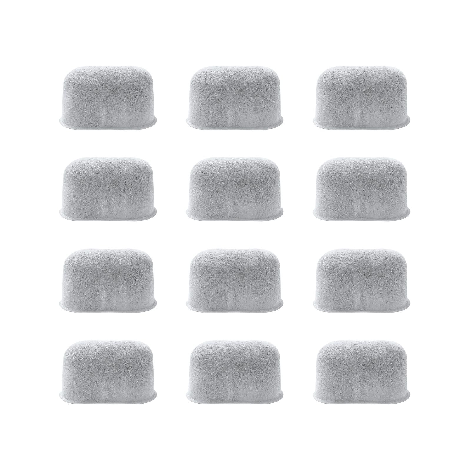 Nispira Activated Charcoal Water Filters for Braun Coffee Maker KF7175, KF7150BK, KF7155BK, BRSC004