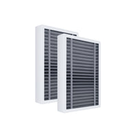Nispira True HEPA Filter Compatible with Filtrete F2 Odor Air Purifier FAP-C02-F2, FAP-T03-F2