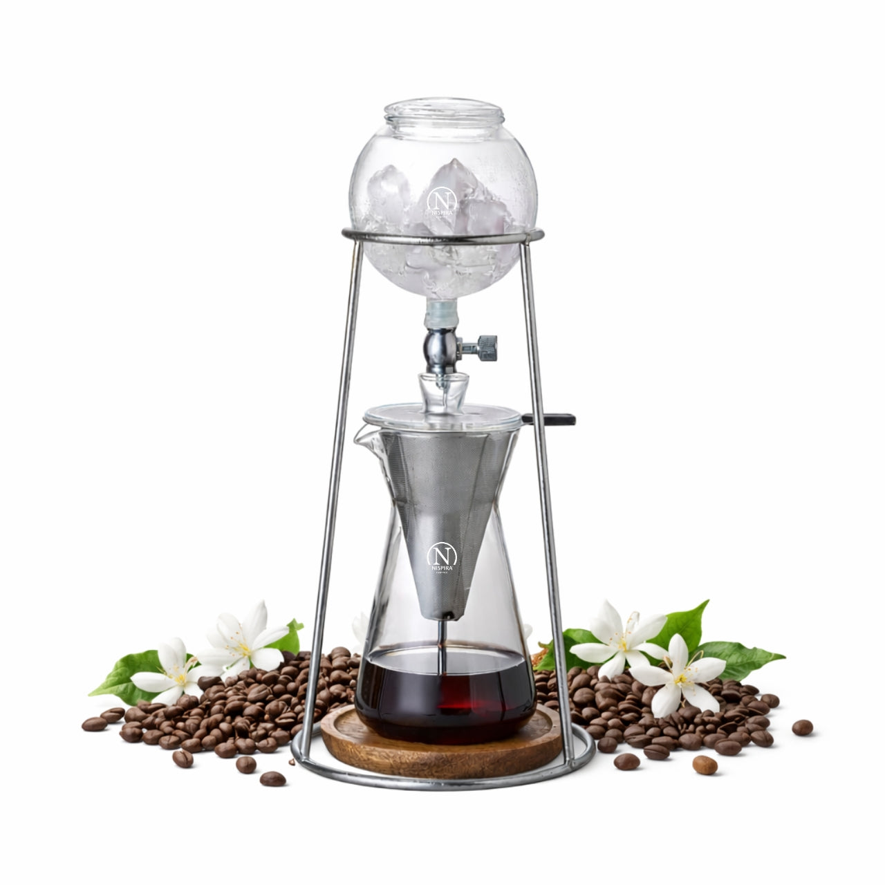 400 ml Mini Cold Brew Drip Coffee Maker Borosilicate Glass (BD-12)