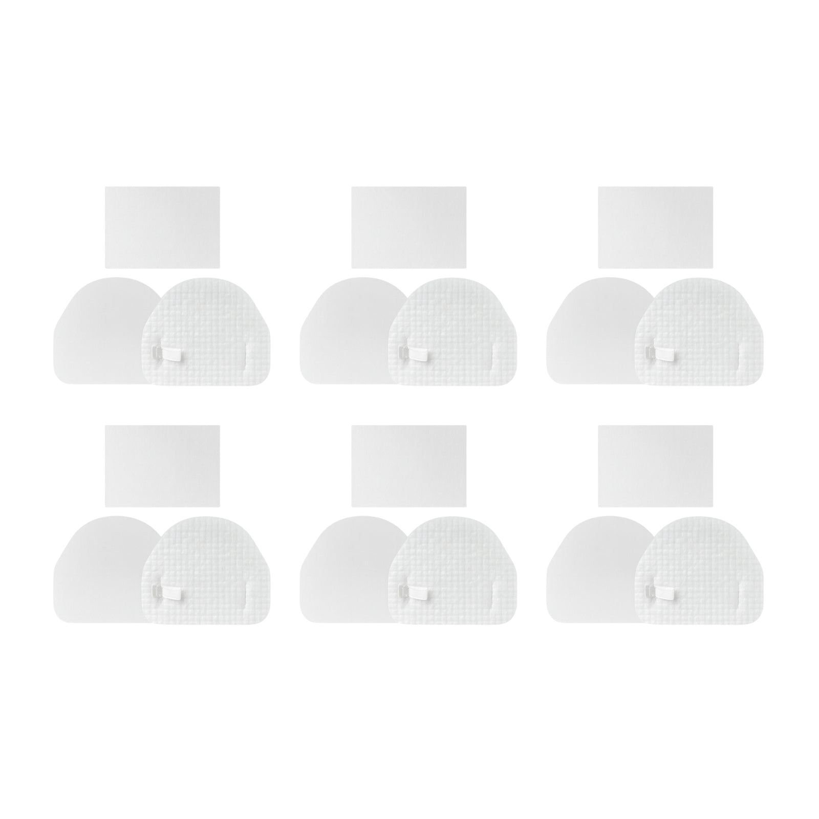 Nispira NV100 Foam Vacuum FIlter Set for Shark NV100C NV105 NV106 NV200 NV201 NV202 UV300 NV450 NV480 NV481 NV482 NV105 XFF450 XFL100