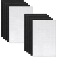Nispira True HEPA Carbon Air Purifier Filter for Coway Airmega Ap-1216-FP, AP-1216L