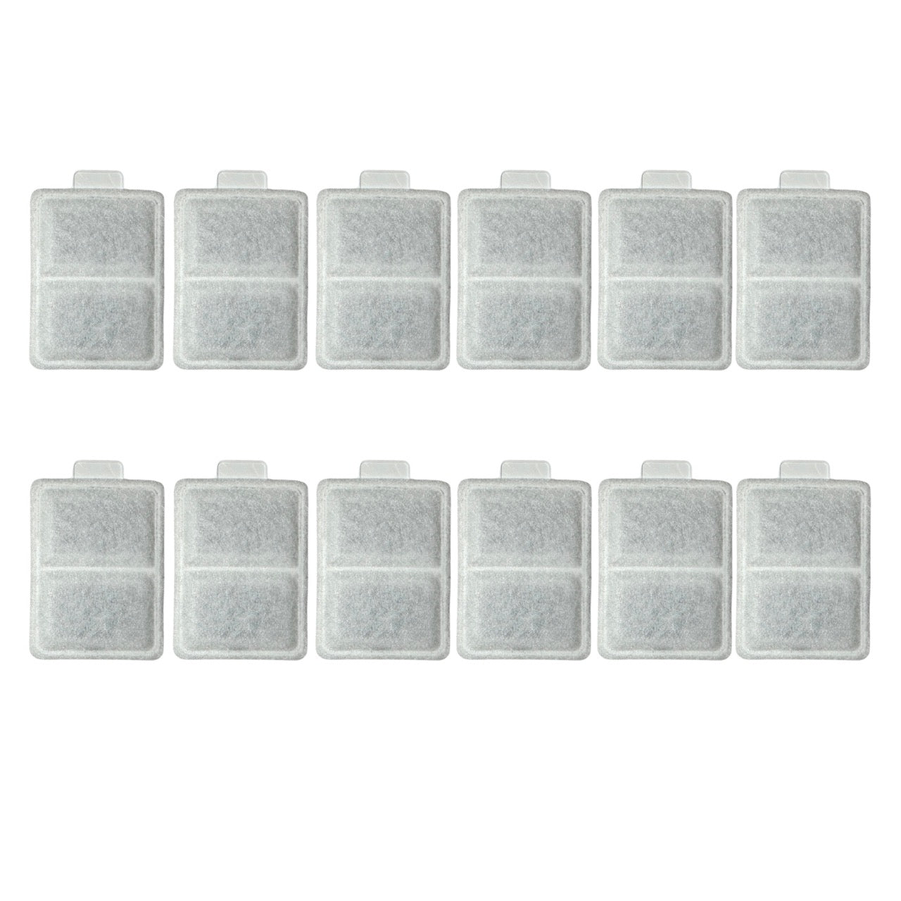 Nispira Small Replacement Water Filters 2.75" x 1.75" Compatible with Whisker City Free Fall, Strawberry & Select Stainless Steel Pet Water Fountains