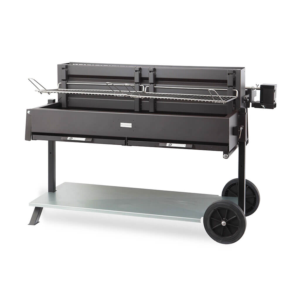 Barbecue + Chariot Méchoui 120*32 - LE MARQUIER