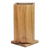 Bloc 7 Couteaux ROTATIF - Acacia massif - CRISTEL bois