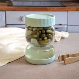 Bocal à cornichon PEBBLY hyper pratique