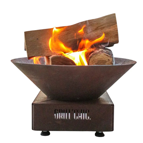 Bol à feu mini Cévenol ROND - Acier CORTEN - GRILL CHIC