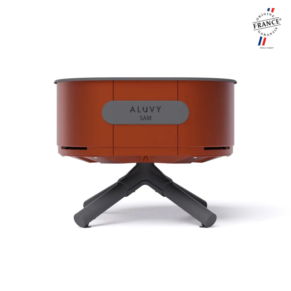 Braséro SAM - ALUVY terracotta 