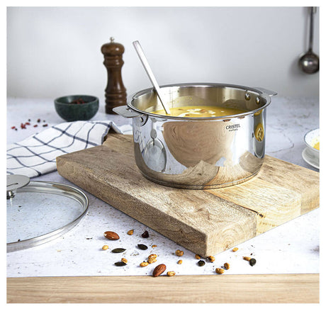 casserole Cristel casteline avec nourriture