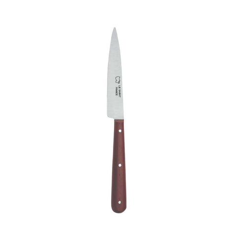 Couteau d'Office avec Manche en bois Padouk - Au Sabot en promo !
