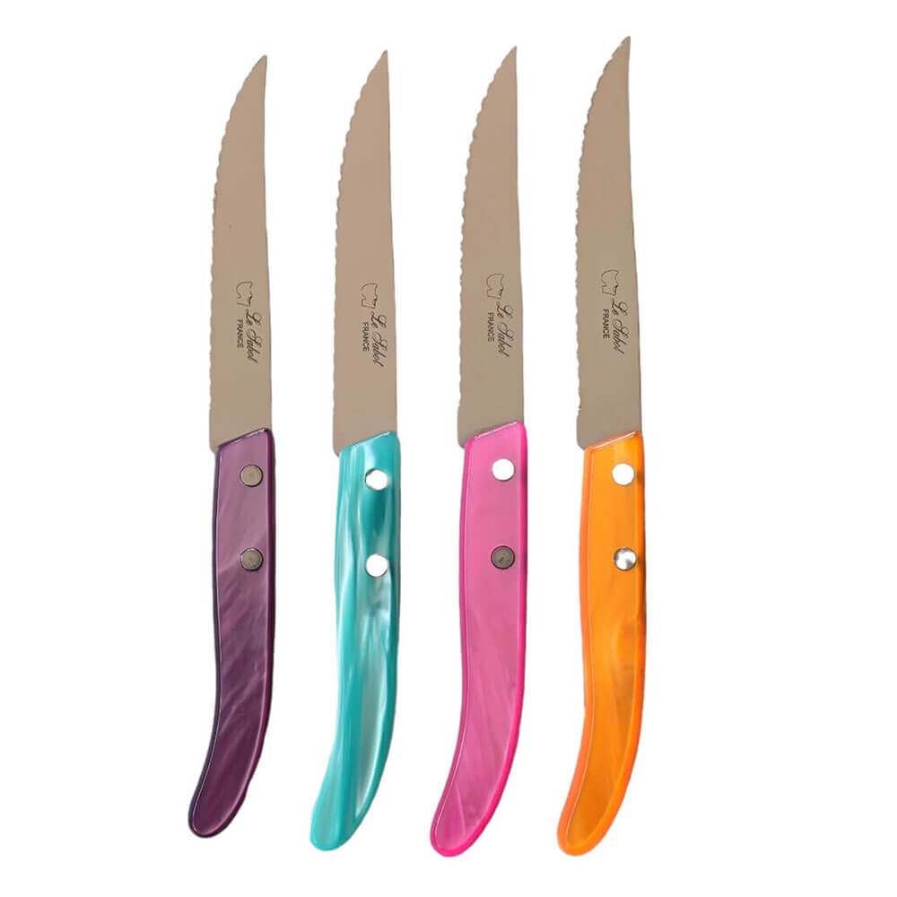 4 couteaux Steaks Origin Style Hippy - Au Sabot