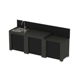 Cuisine Classic 3 Modules Gris Cargo - ENO