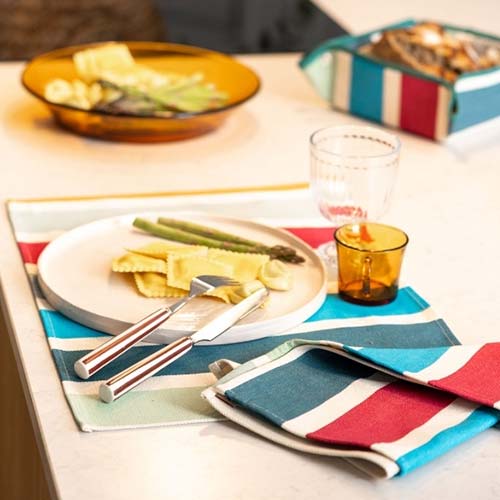Serviette ET SET DE TABLE GARLIN Céladon - ARTIGA