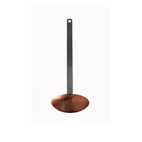Ecumoire en Cuivre - BAUMALU manche en inox