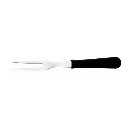 Fourchette courbe à 2 dents AU NAIN avec manche en polypropylène