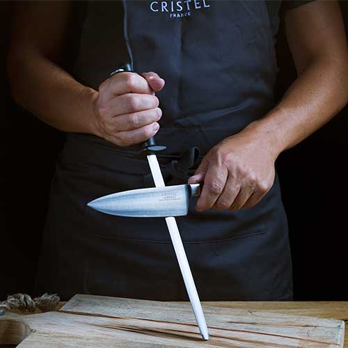 Fusil à aiguiser ambiance - CRISTEL