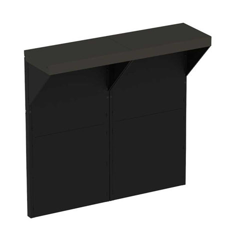 KIT Comptoir 120 Gris Cargo - FELIX - ENO ambiance bar