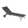 Lit bain de soleil Miami II toile Batyline DUO - LAFUMA obsidian