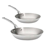 Lot de 2 Poêles Affinity Inox - de BUYER