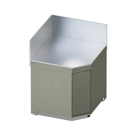 Meuble d'Angle pour Cuisine Extérieure Vert Sauge - ENO