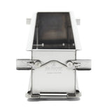 Moule inox perforé pliant GEOFORME 35 x 7 x 7,5 cm - DE BUYER de face