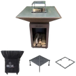 Pack Printemps Brasero Auvergnat Carré CORTEN - GRILL CHIC