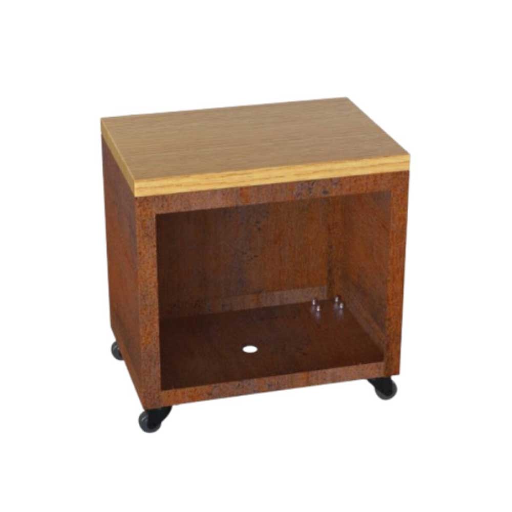 Petite Console Range Bois pour Brasero - GRILL CHIC