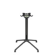 Pied de table central noir rabattable LAFUMA HORIZON, structure acier.