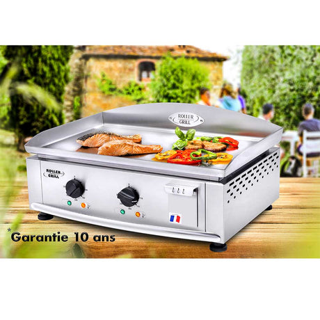 plancha inox roller grill en promo