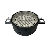 P'tit Grill Barbecue de Table Acier - GRILL CHIC noir