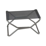 Tabouret/repose-pied pliant NEXT toile Batyline DUO - LAFUMA obsidian