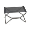 Tabouret/repose-pied pliant NEXT toile Batyline DUO - LAFUMA obsidian