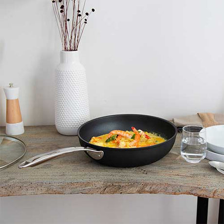 Sauteuse aluminium CASTEL'PRO ULTRALU Ceraliss+  28cm - CRISTEL Promotion