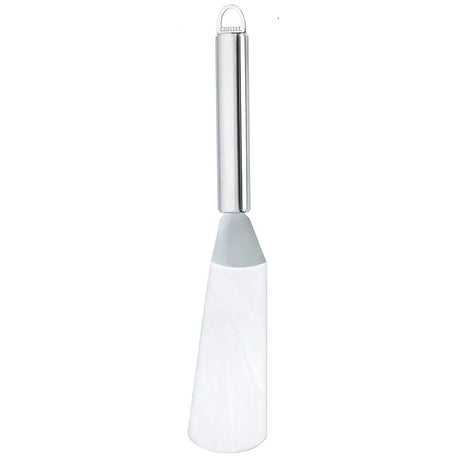 Spatule coudée large inox - CRISTEL