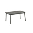 Table de jardin HPL 4 à 6 personnes - Oron – LAFUMA fusain