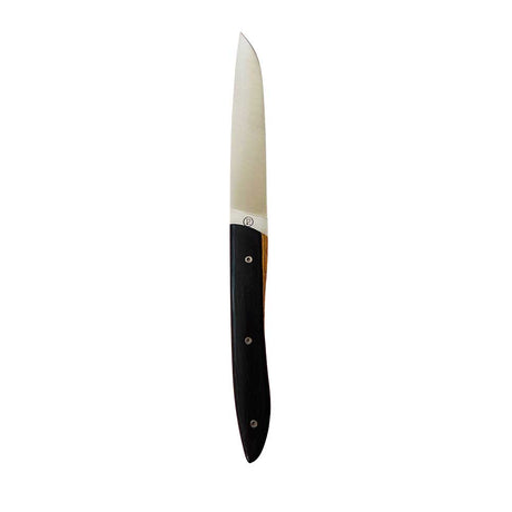 Couteau de table UBAC - bois d'ébène du Mozambique - PERCEVAL exclusif