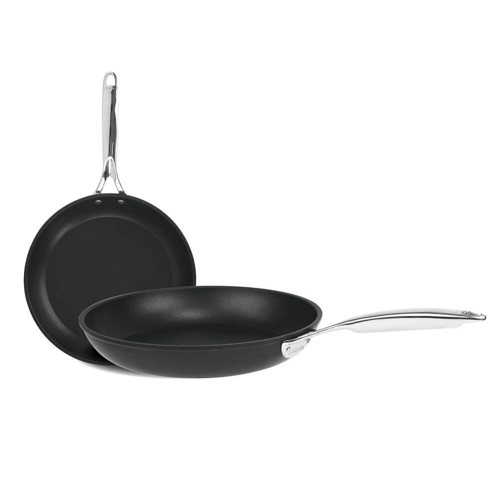 Lot de 2 Poêles aluminium CASTEL'PRO Cristel