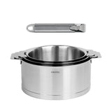 Série de 3 Casseroles STRATE Cristel poignée ZENITH amovible OFFERTE