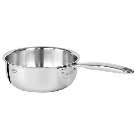 Casserole inox CASTEL'PRO Cristel